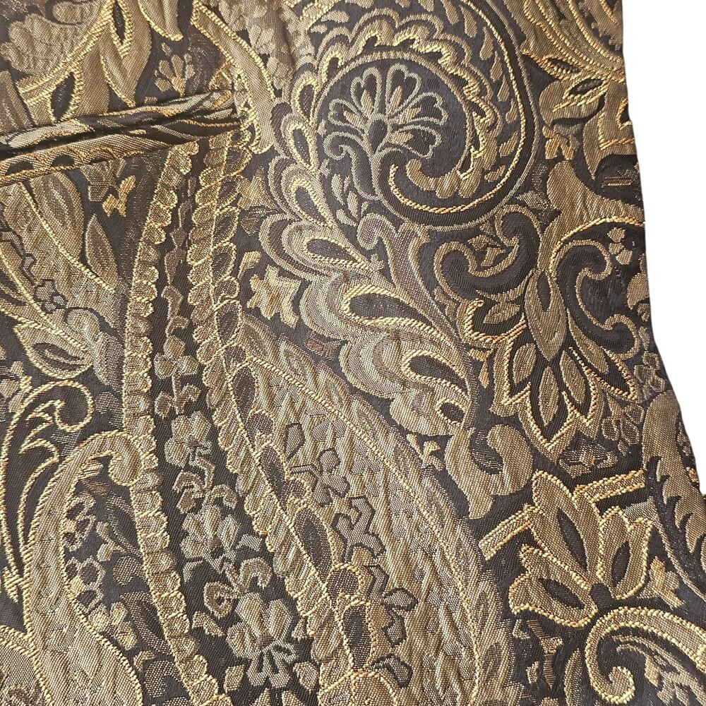 Oscar de la renta Blazer Size Medium Black & Metallic Gold - Picture 9 of 13